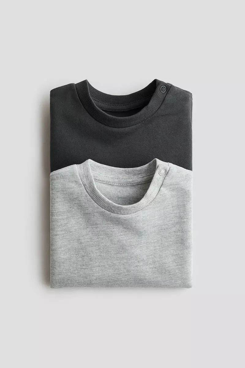 2-pack cotton sweatshirts