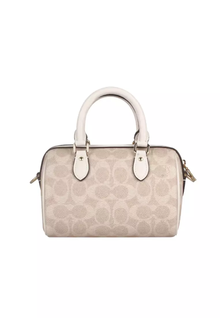 Mini Rowan Crossbody Bag In Signature Canvas Cw329