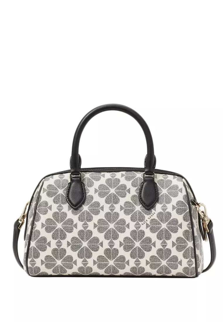 Spade Flower Small Dolly Duffle - Black