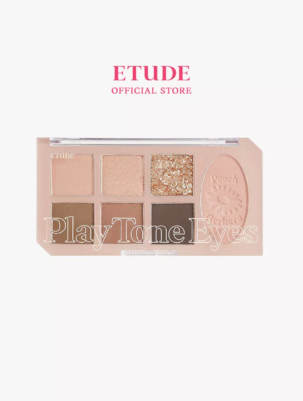 Jual ETUDE Etude Play Tone Eye Palette Peach Gerbera Orange Original