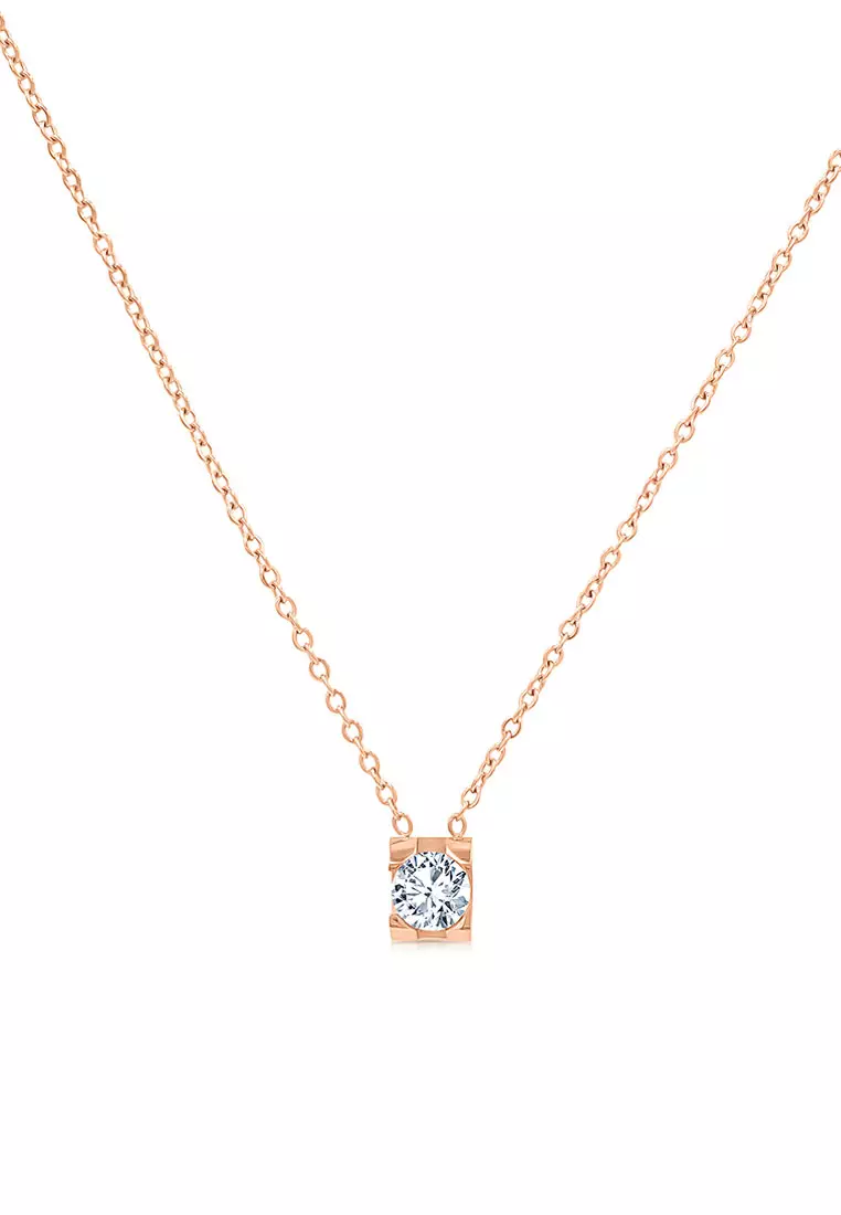 Buy SO SEOUL SO SEOUL Athena Brilliant Cut 0.5 CARAT Solitaire Diamond ...