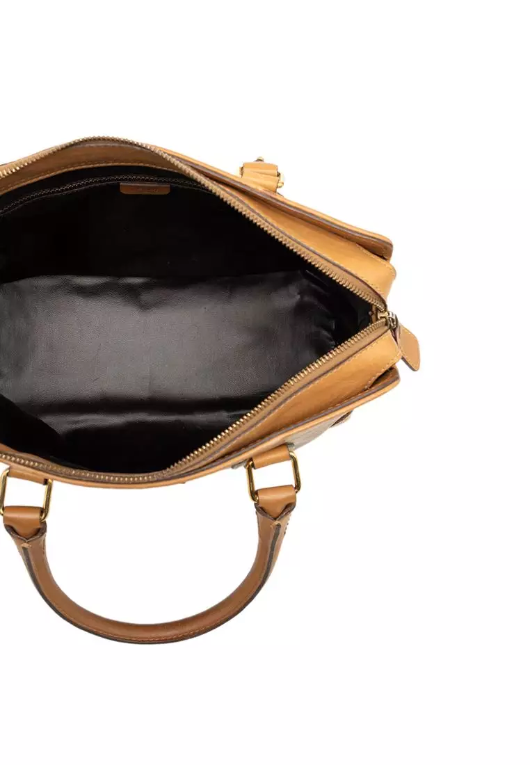 Pre-Loved Celine Macadam Coated Canvas Handbag