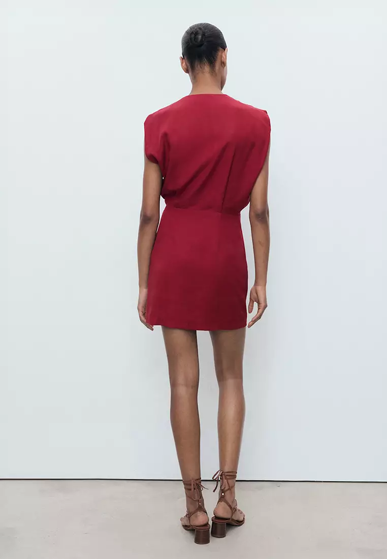 Mango Lyocell Wrap Dress 2026 | Buy Mango Online | ZALORA Hong Kong