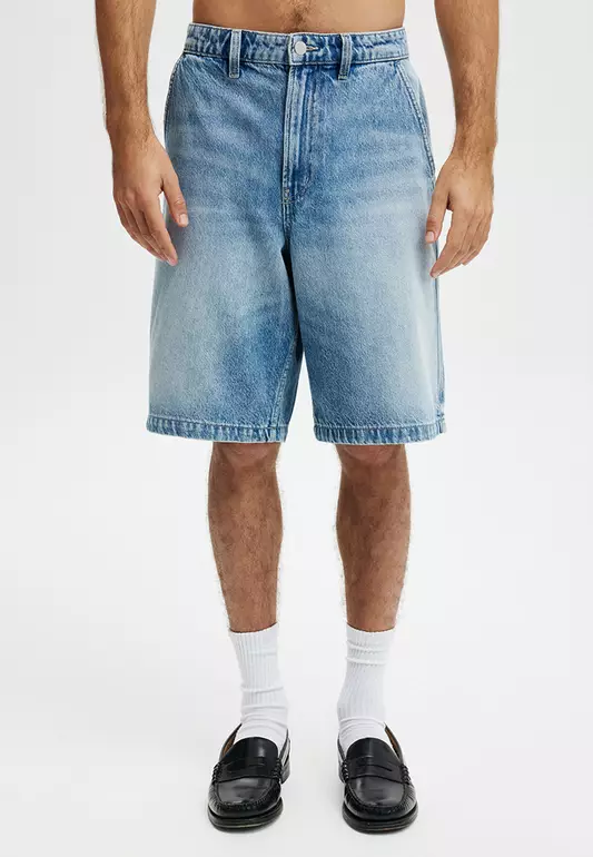 Baggy Denim Shorts