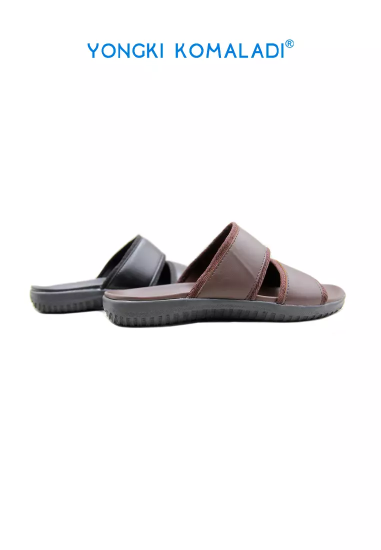 [ ORIGINAL ] YONGKI KOMALADI SANDAL  OL-ESRF470-23 COKLAT