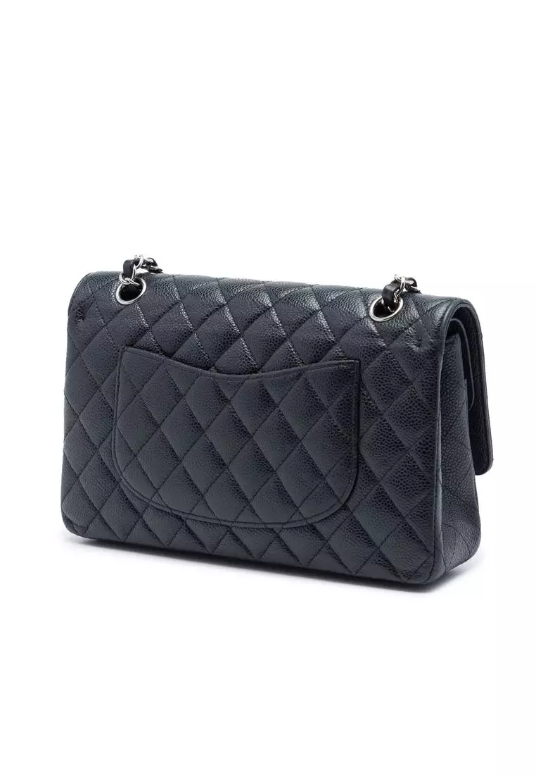 Pre-Loved Chanel Medium Classic Caviar Double Flap