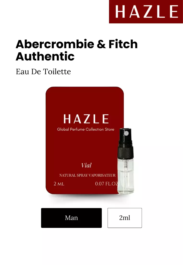 [Vial] Abercrombie & Fitch Authentic Man EDT 2 ml