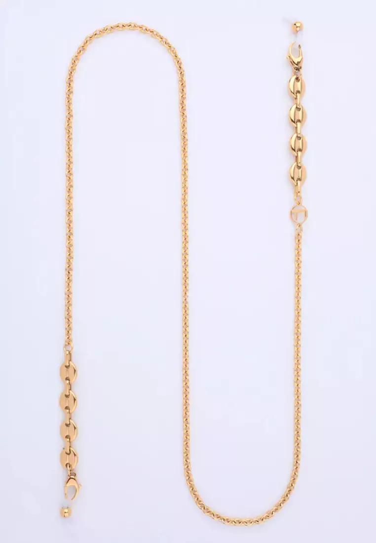 Hackney CH-121 Necklace Gold Eyewear Chain Accessories