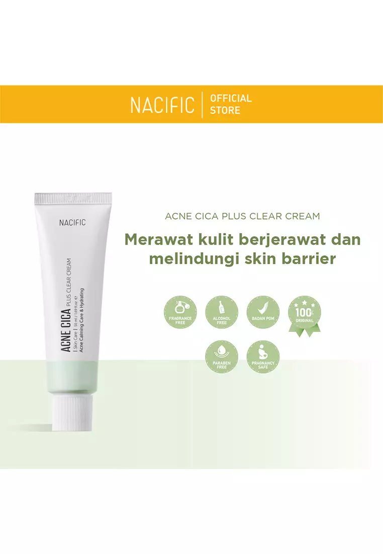 NACIFIC Acne Cica Plus Clear Cream 50 ml