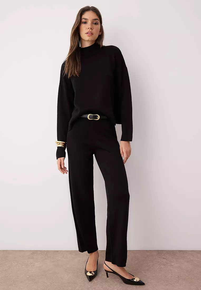 Knitted Sweater and Pants Set