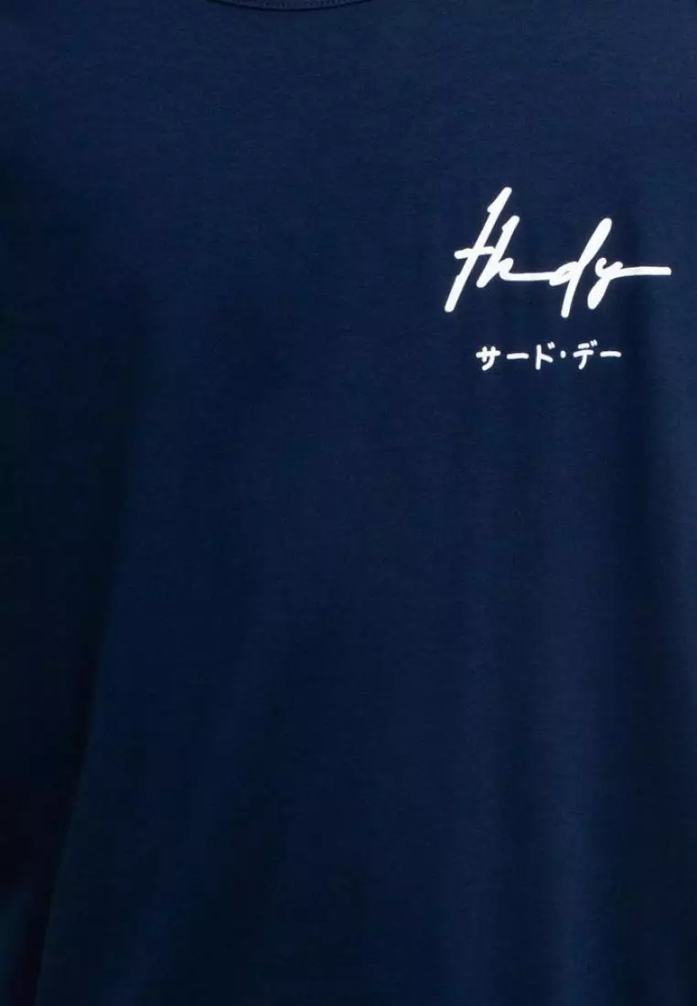 MTH99 Kutung Pria Casual HKR thdysign dakir Navy