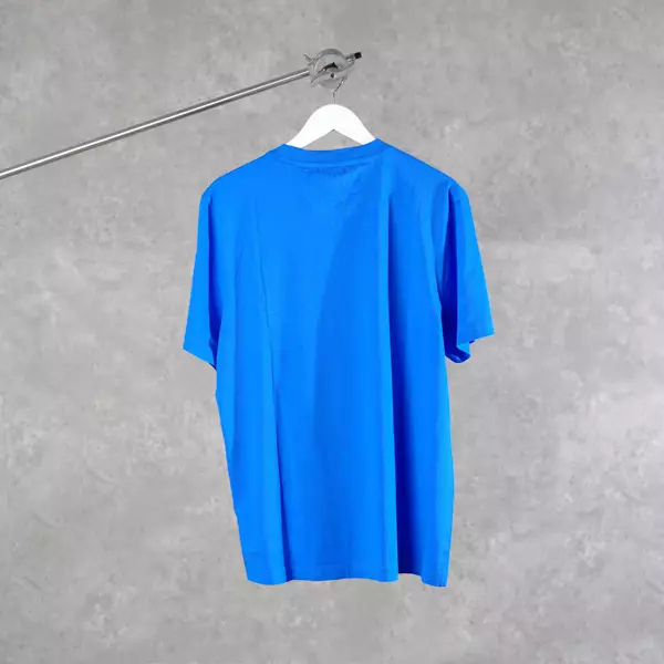 Kaos HUGO BOSS TEEBO BIG TEXT CENTER BLACK BLUE TSHIRT 100% ORIGINAL