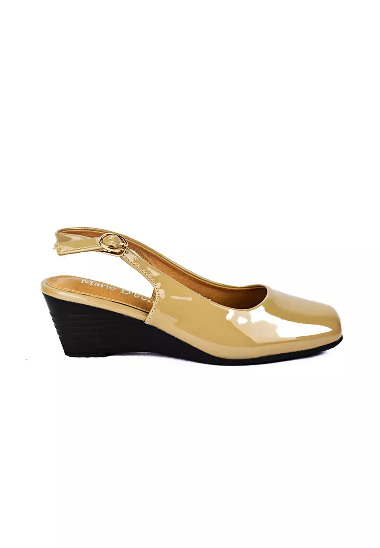 Discount on Mario D' boro Runway  shoes - SKU: Women's Wedge Sandals LX 26288 Taupe C49