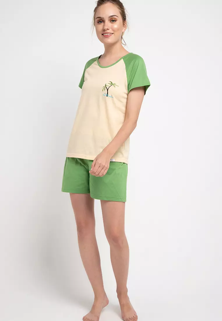 Pyjama Short Sleeve Short Pants Sleepwear