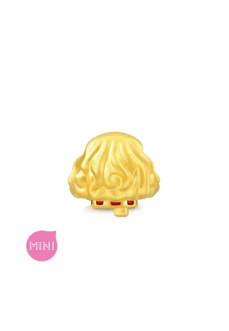 999 Gold Harry Potter Hermione Granger Charm for Women & Men 92747C [Bracelet not included]