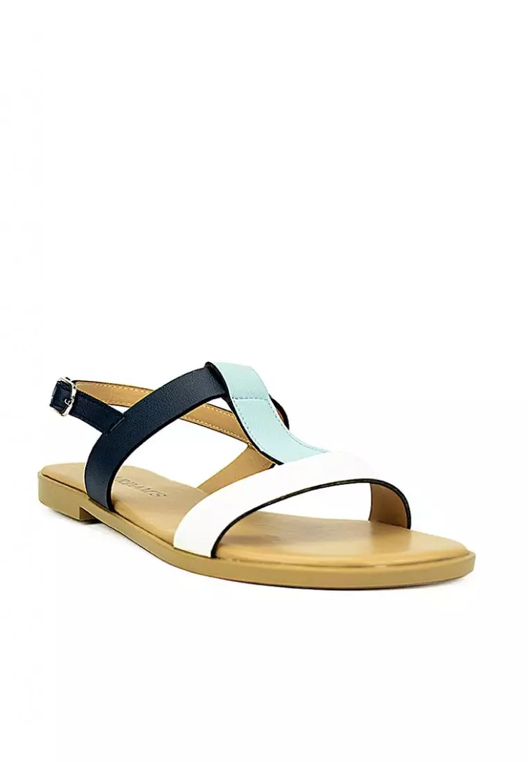 Buy Cardam's Lifestyle Ecla Wa 00013 Blue Flat Sandals 2024 Online ...