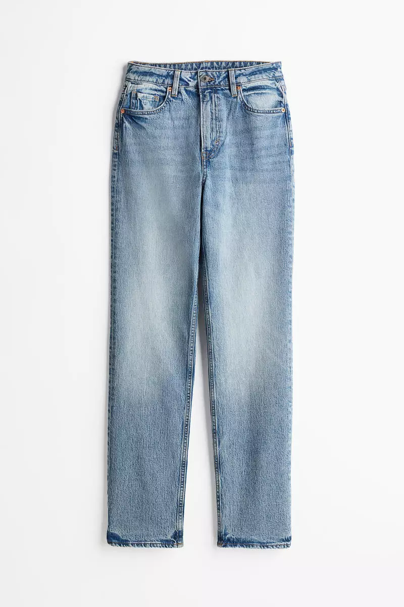 Slim Straight High Jeans
