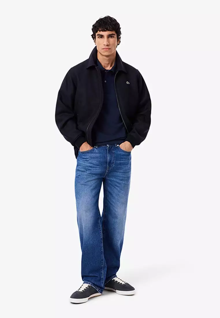 Loose Fit Heavy Piqué Polo Shirt