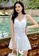 A-IN GIRLS white Sexy Gauze Big Backless One-Piece Swimsuit 0D084US49F6070GS_5
