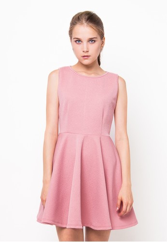 Endorse Dress R Natalie Mtf Pink END-PF099