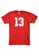 MRL Prints red Number Shirt 13 T-Shirt Customized Jersey BCB34AA8E120D2GS_1