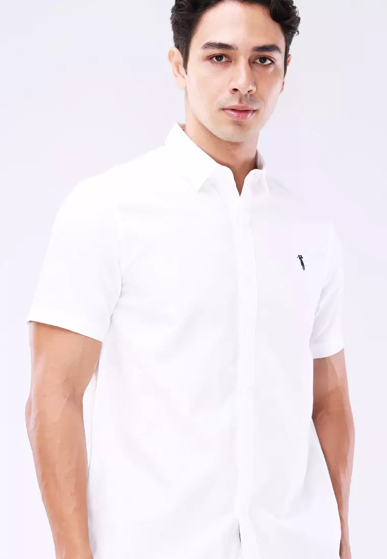Woven Polo Short Sleeve