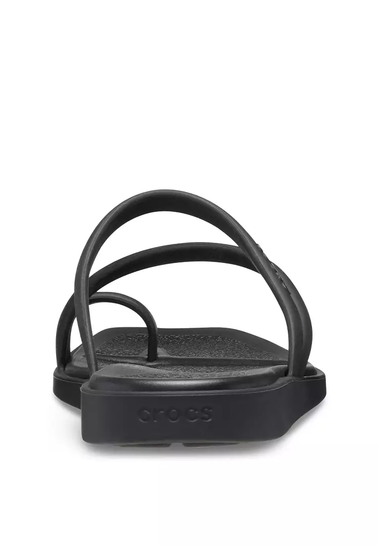 Crocs Women Miami Toe Loop Sandal - Black