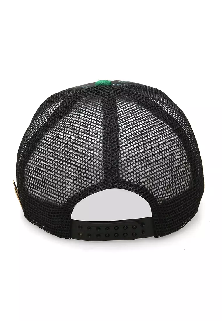 Jahari Topi Baseball Pria Wanita Adjustable Strap Trucker Caps Desain Jaring Pecinta Alam Material Polyester ORIGINAL - Green