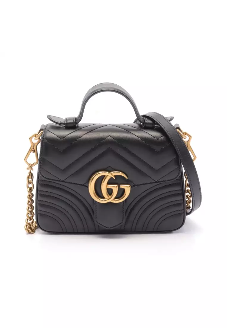 Gg small best sale top handle bag