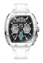 Silver, White, Black