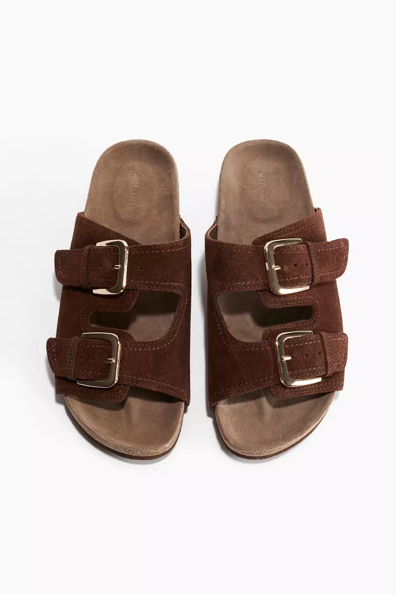 Discount on H&M  shoes - SKU: Suede slides