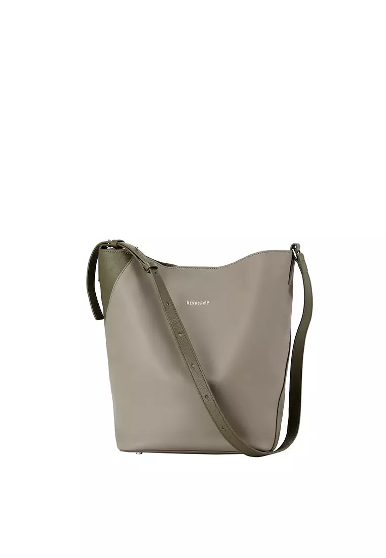 ANAIS Shoulder Bag - Grey / Olive