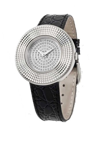 moment watch jam tangan wanita TW2981-L - leather strap - hitam