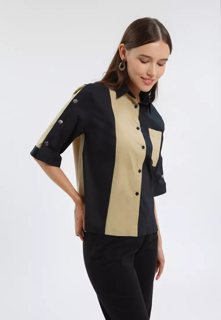 Minimal Saporo Top Jet Black