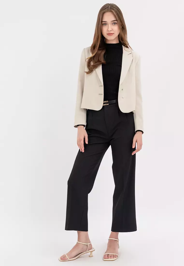 Short Relaxed Fit Blazer