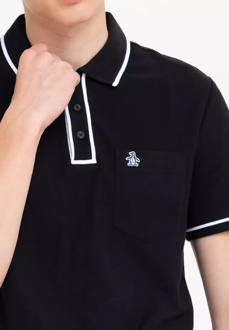 Earl Organic Pique Sticker Pete Polo