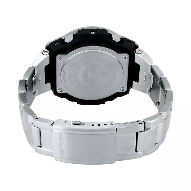 Jam Tangan Pria Casio G-Shock G-Steel GST-S110D-1ADR Tough Solar Digital Analog Dial Stainless Steel Band