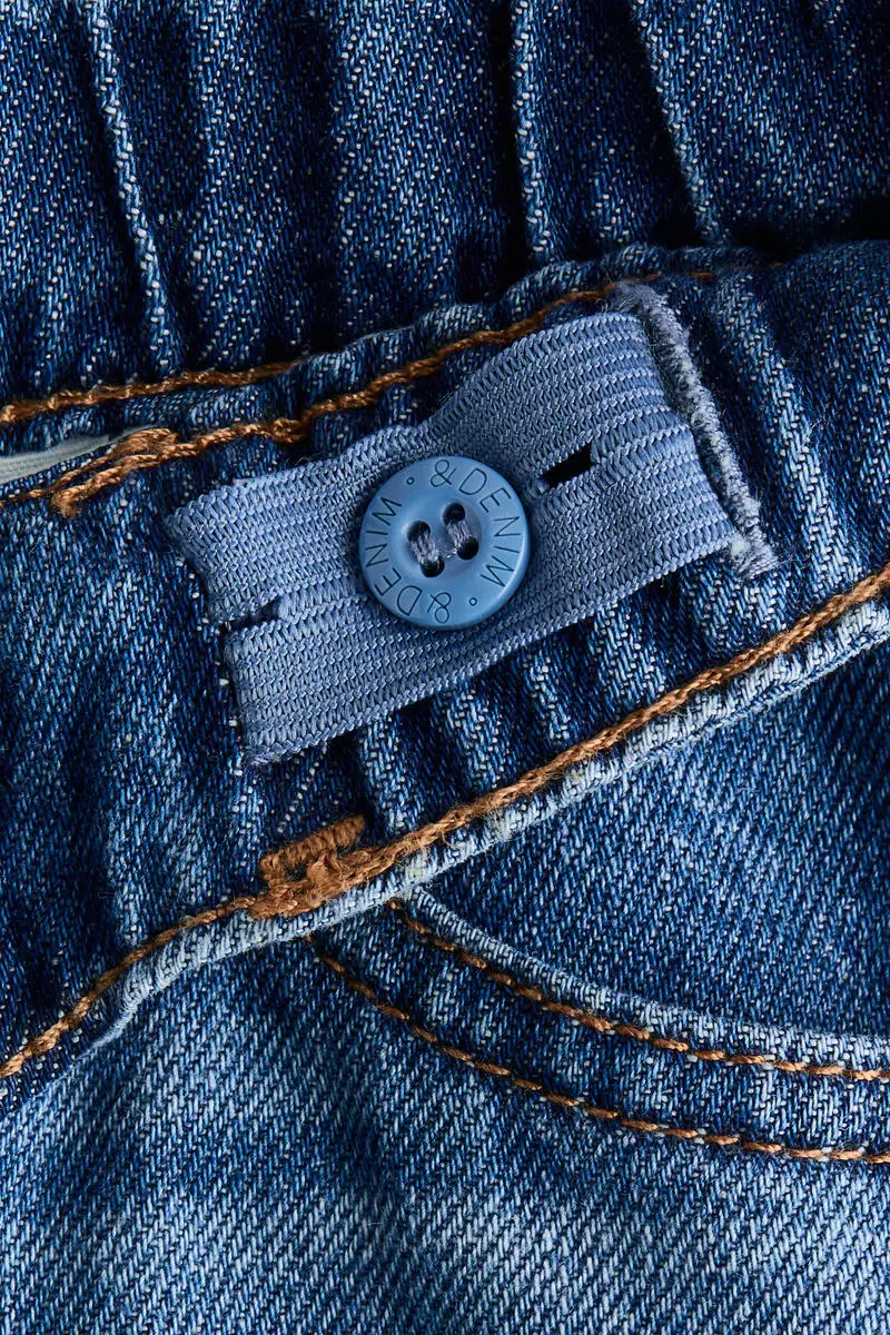 Loose Fit Barrel Jeans