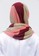 Cantik Kerudung red and pink and brown Valery Instant CD4E0AACEC38B2GS_2