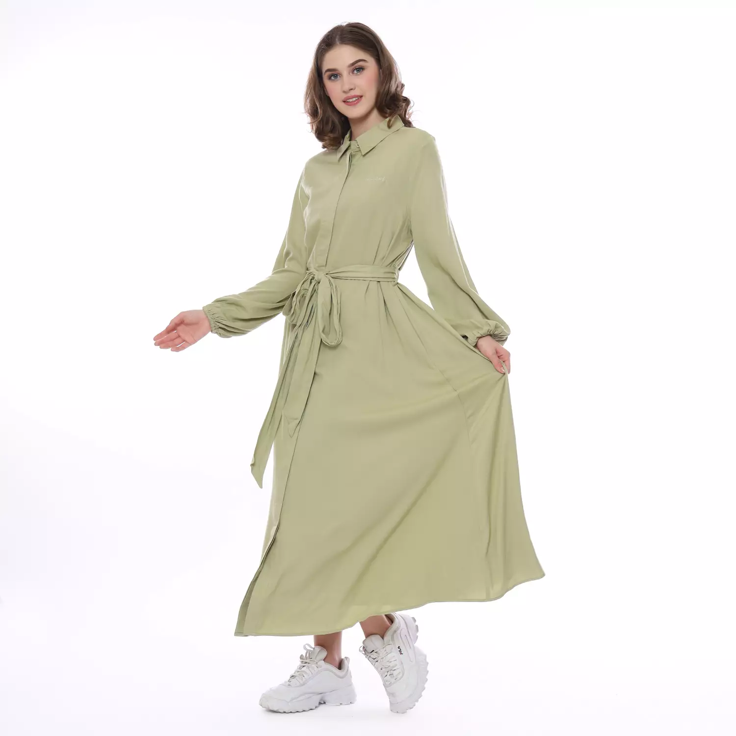 Planet Surf Clothing Dress Panjang Wanita Edita Maxy Dress 231C Planet Surf