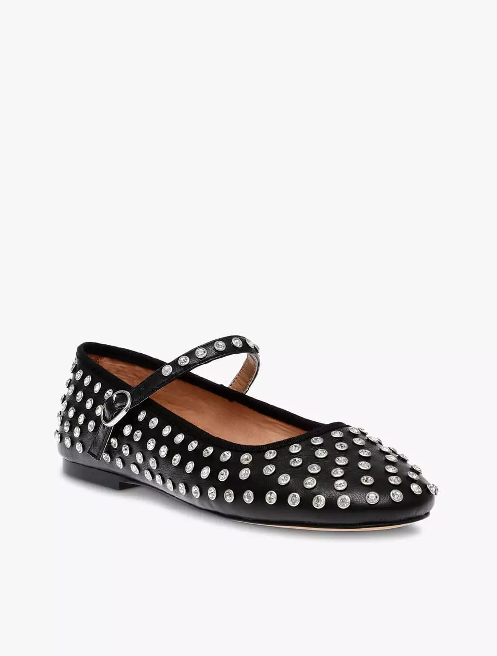 Steve Madden VINETTA-R Women's Flats- Rhinesto