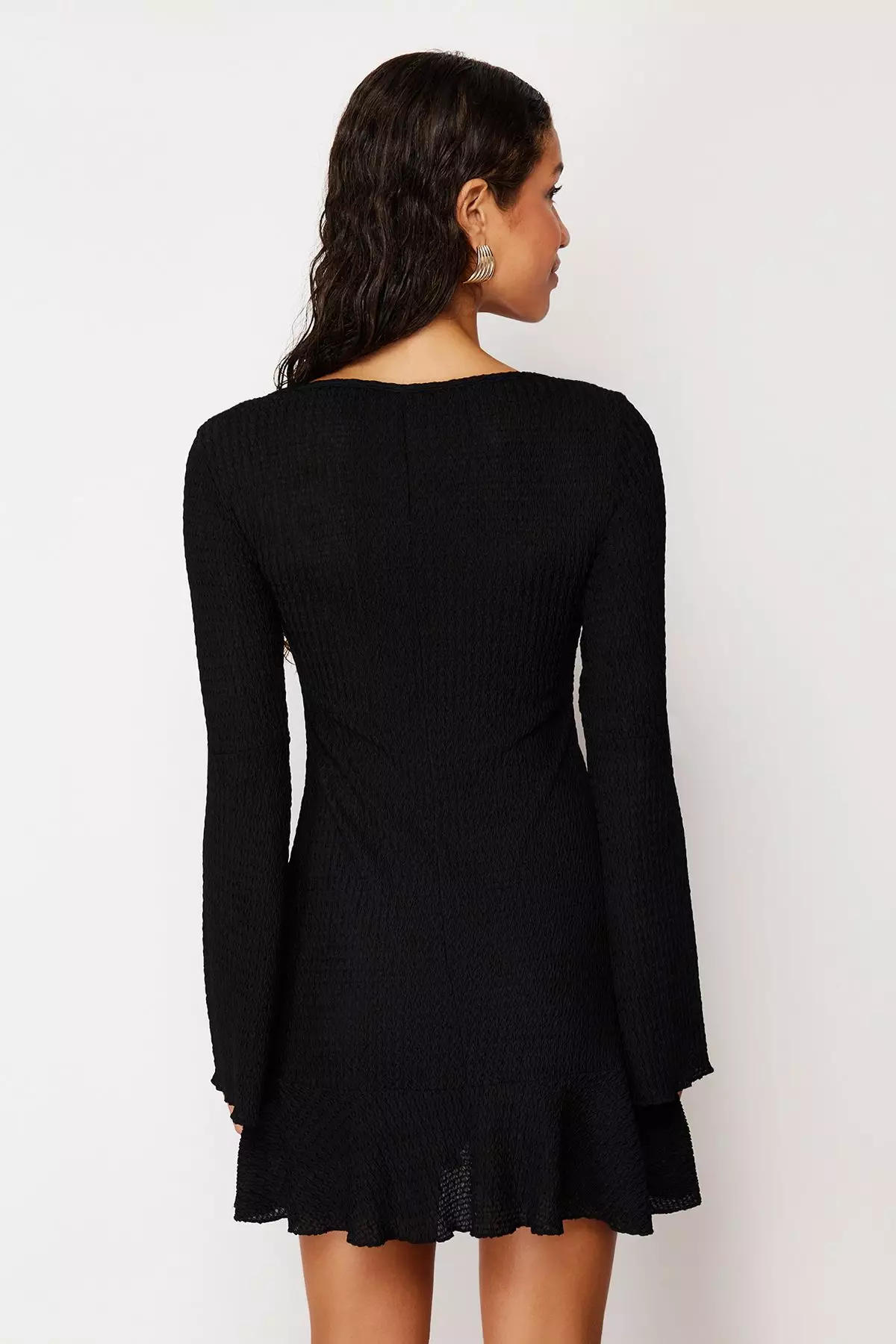 Long Sleeves Beach Dress