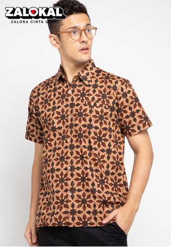 Jual Brahmani Batik  Faaz Batik  Shirt Original ZALORA  