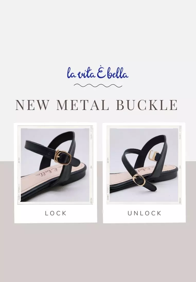 Paula Ankle Strap Sandal Wanita