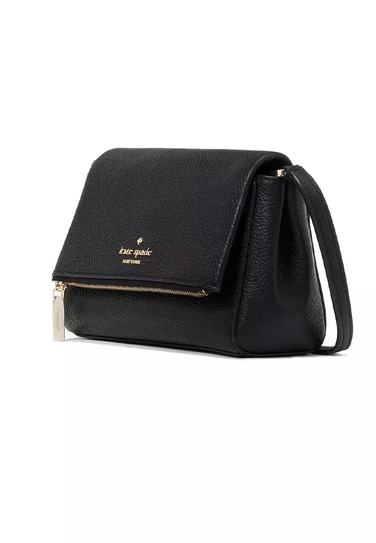 Buy Kate Spade KATE SPADE Leila Mini Zip Crossbody Black KE487 2024