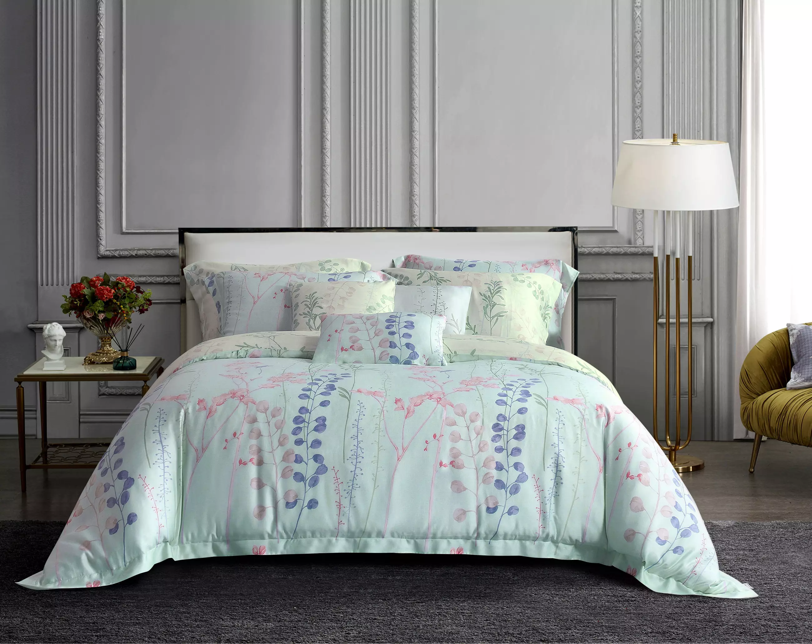 Jual AKEMI AKEMI Tencel Virtous Olivences BedSheet Set180x200 Original 2023 ZALORA Indonesia