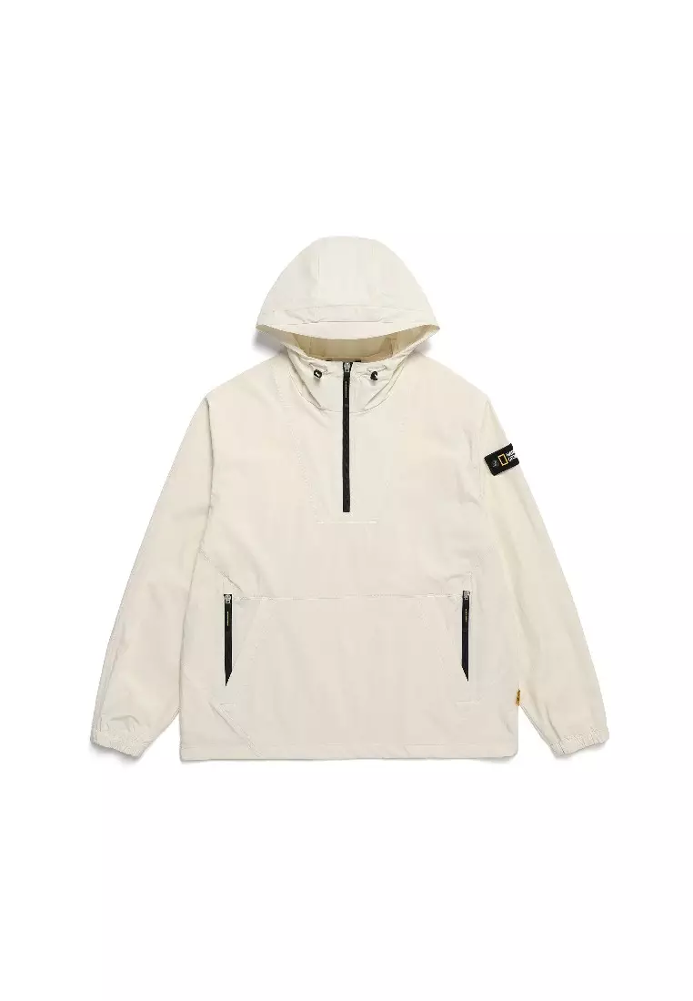 [NG] アデリー 軽量 WOVEN STRETCH SS ANORAK ★大人気★ National Geographic Unisex ADELIE Lightweight Woven Stretch