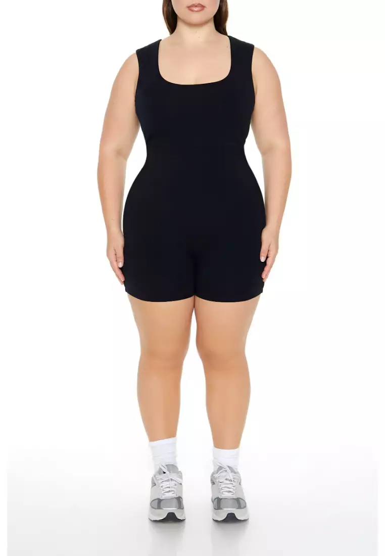 Forever 21 plus romper best sale