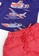 Toffyhouse red and blue Toffyhouse adventure seeker shorts & t-shirt Set 927E1KACC08316GS_2