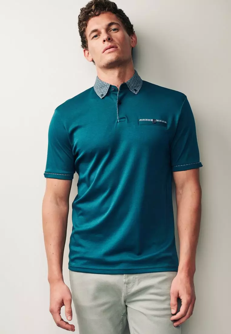 Buy NEXT Smart Collar Polo Shirt Online ZALORA Malaysia